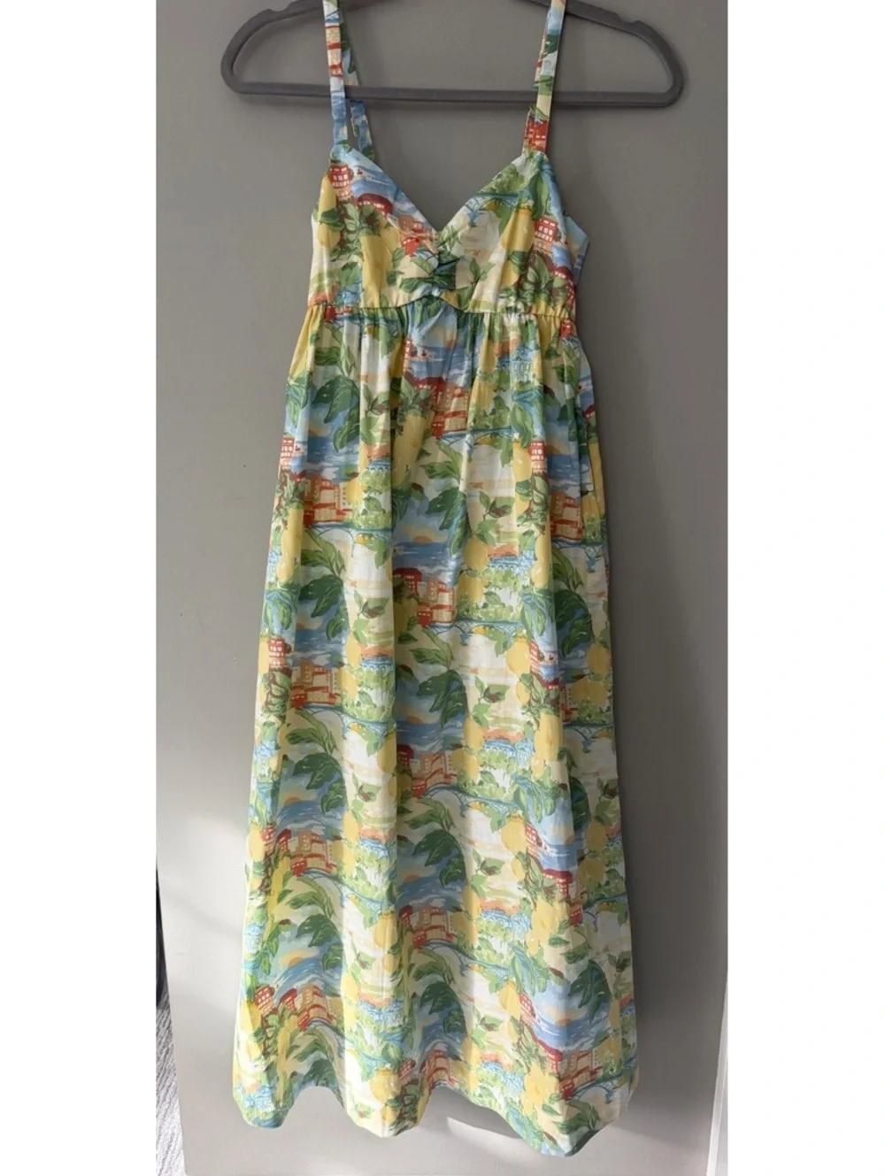 Abercrombie & Fitch Dress Sweetheart Babydoll Maxi Dress